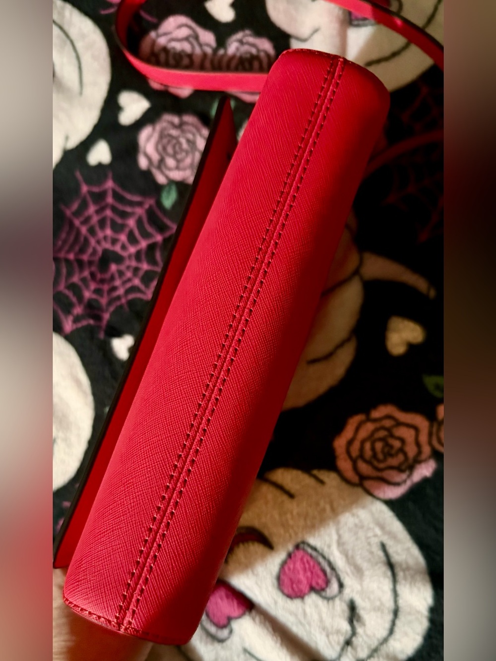 Kate Spade Hot Pink Saffiano Leather Crossbody Bag LIKE NEW - Picture 6 of 16